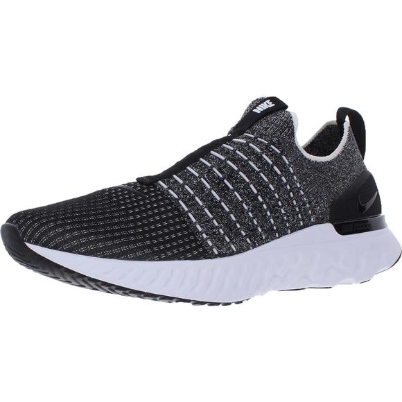 Nike React Phantom Run FK 2 Running Shoe Mens CJ0277-003 (Black/W) Size 8.5 main image 1